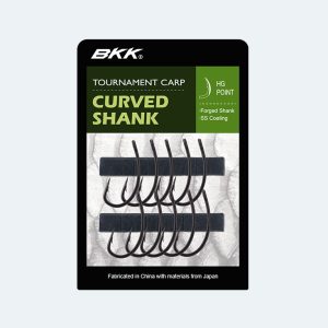BKK Curved Shank Hook Size 2 10 Pcs