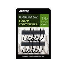 BKK Carp Continental Hooks 10 Pcs