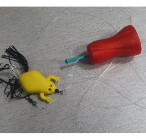 DorsalFish Trace Popper + Plattie Toffie