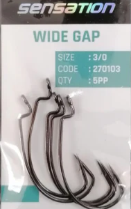 Sensation Wide Gap Hooks 5 Pcs