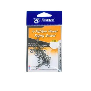 Pioneer X - Pattern Rolling Swivels 10 Pcs