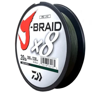 Daiwa J-Braid X8 Braided Line 300m