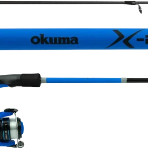 Okuma X-Otic Spinning 2pc Combo - Blue