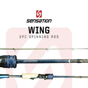 Sensation Wing 6'6ft Spinning 2Pc Rod